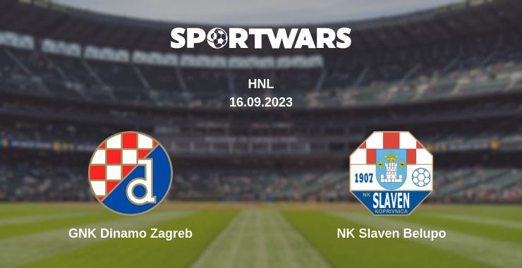 GNK Dinamo Zagreb — NK Slaven Belupo watch online for free 16.09.2023