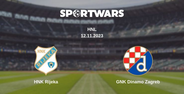 HNK Rijeka — GNK Dinamo Zagreb watch online for free 12.11.2023