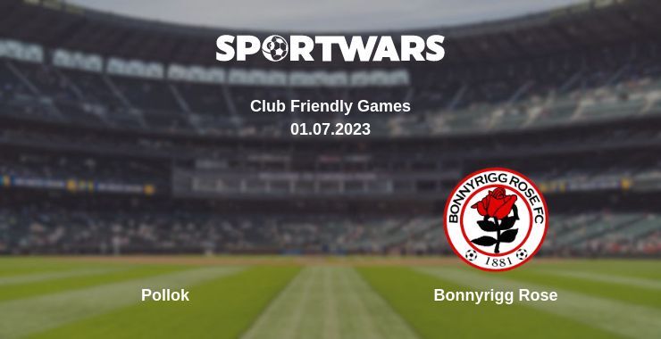 Pollok — Bonnyrigg Rose watch online for free 01.07.2023