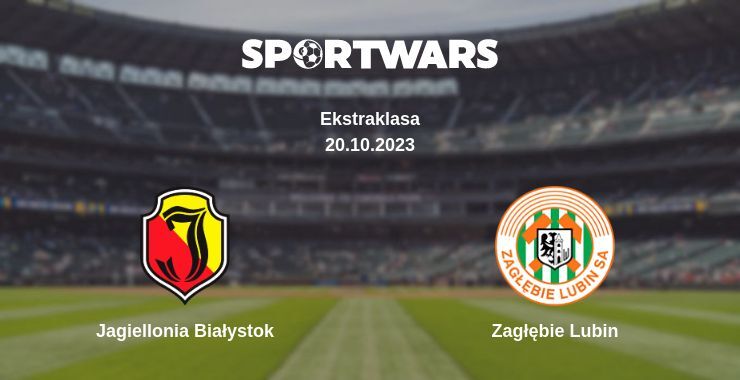 Result of the Jagiellonia Białystok — Zagłębie Lubin match, 20.10.2023