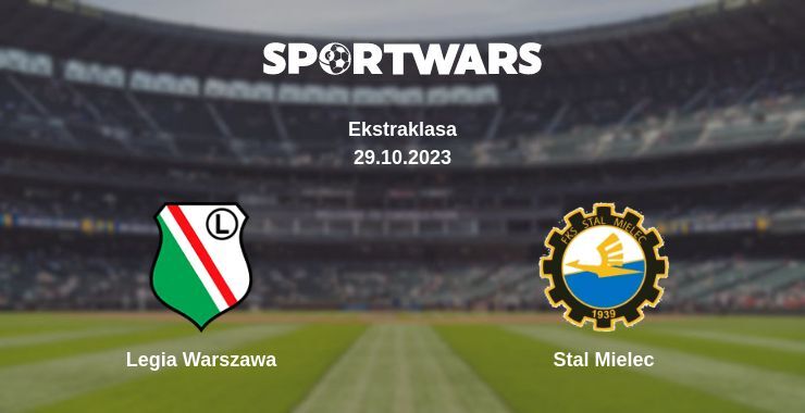 Legia Warszawa — Stal Mielec watch online for free 29.10.2023