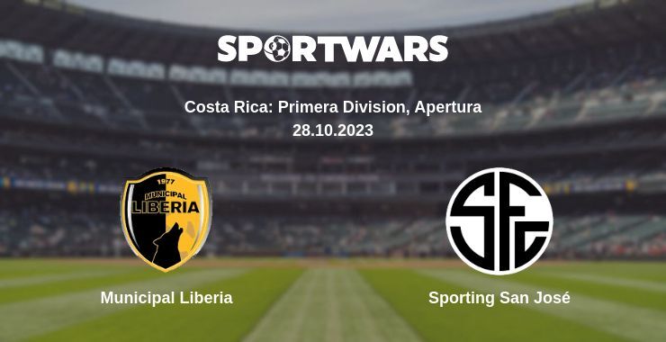 Municipal Liberia — Sporting San José watch online for free 28.10.2023