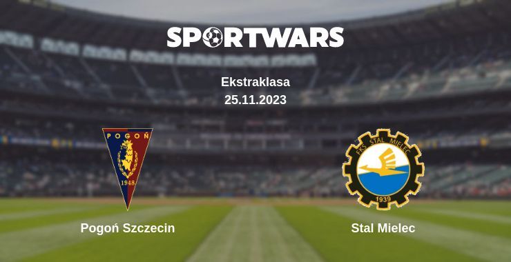 Pogoń Szczecin — Stal Mielec watch online for free 25.11.2023