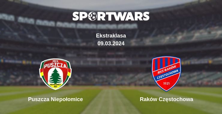 Puszcza Niepołomice — Raków Częstochowa watch online for free 09.03.2024