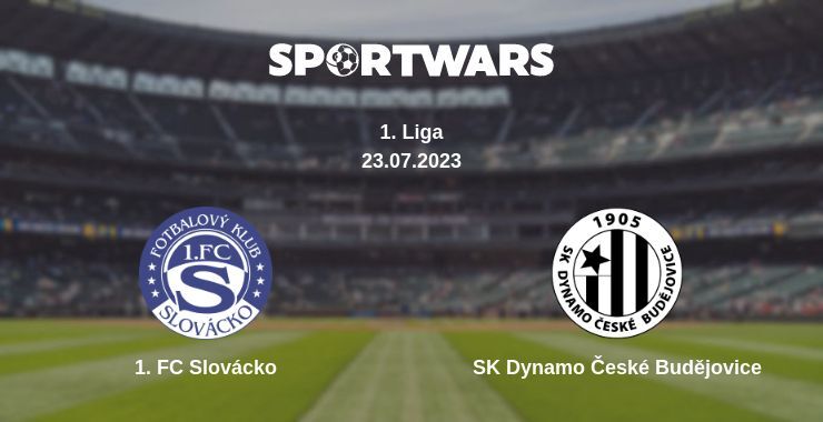 1. FC Slovácko — SK Dynamo České Budějovice watch online for free 23.07.2023