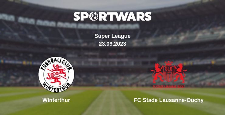 Winterthur — FC Stade Lausanne-Ouchy watch online for free 23.09.2023