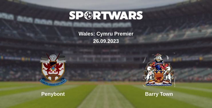 Result of the Penybont — Barry Town match, 26.09.2023