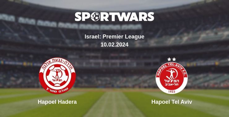 Hapoel Hadera — Hapoel Tel Aviv watch online for free 10.02.2024