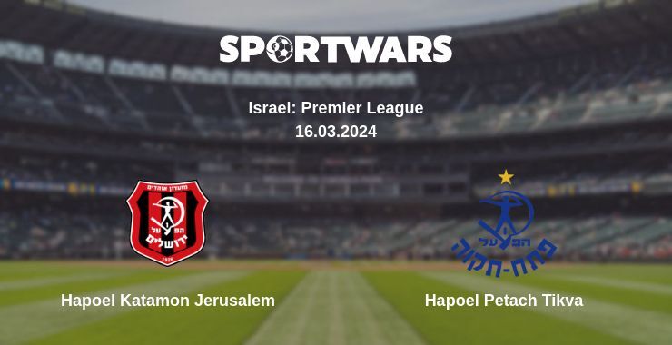 Hapoel Katamon Jerusalem — Hapoel Petach Tikva watch online for free 16.03.2024