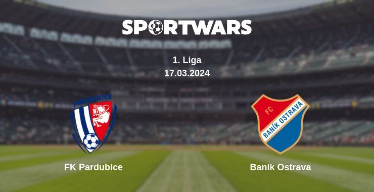 FK Pardubice — Baník Ostrava watch online for free 17.03.2024