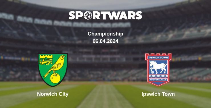 Norwich City — Ipswich Town watch online for free 06.04.2024