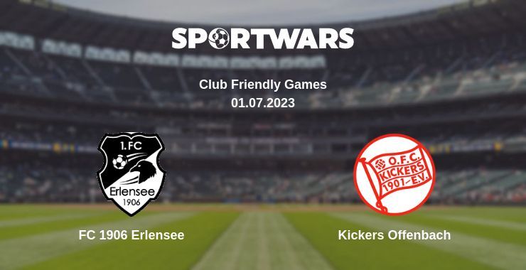 FC 1906 Erlensee — Kickers Offenbach watch online for free 01.07.2023