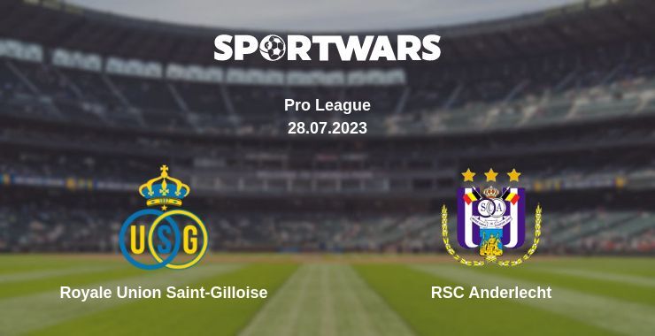 Royale Union Saint-Gilloise — RSC Anderlecht watch online for free 28.07.2023