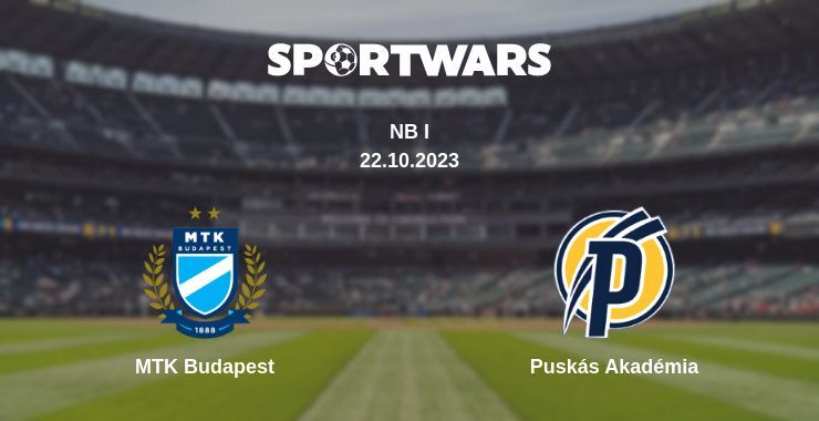 MTK Budapest — Puskás Akadémia watch online for free 22.10.2023