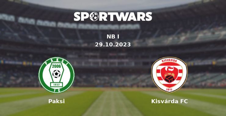 Paksi — Kisvárda FC watch online for free 29.10.2023