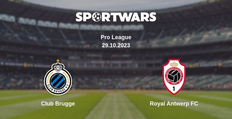 Club Brugge — Royal Antwerp FC watch online for free 29.10.2023