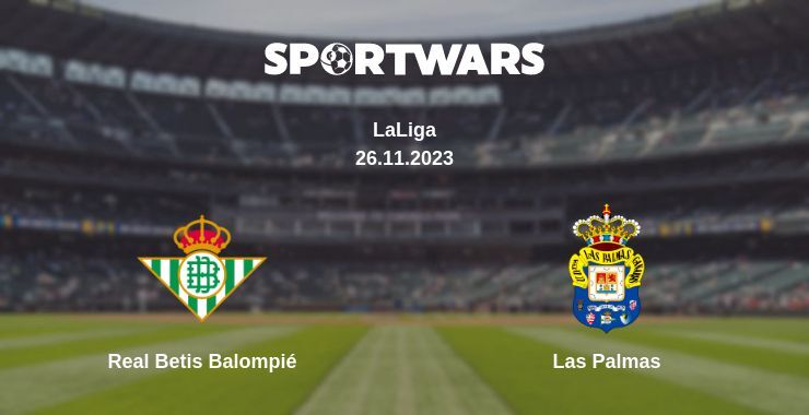 Real Betis Balompié — Las Palmas watch online for free 26.11.2023