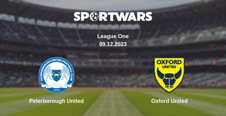 Peterborough United — Oxford United watch online for free 09.12.2023