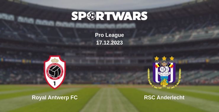 Royal Antwerp FC — RSC Anderlecht watch online for free 17.12.2023