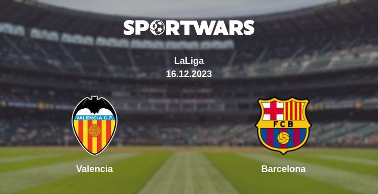 Valencia — Barcelona watch online for free 16.12.2023