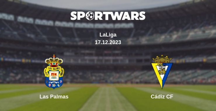 Las Palmas — Cádiz CF watch online for free 17.12.2023