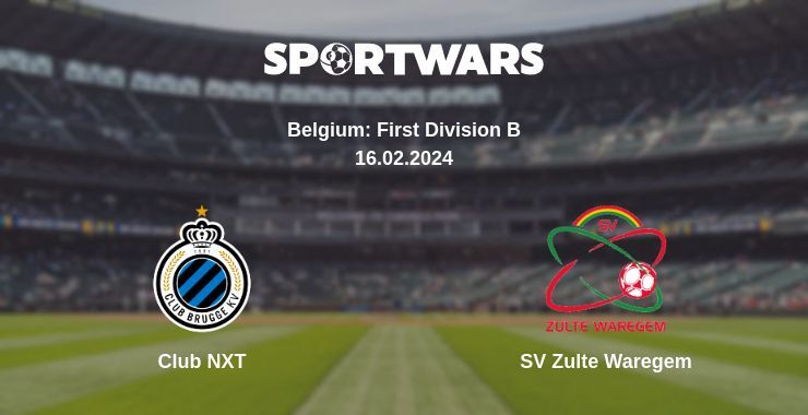 Club NXT — SV Zulte Waregem watch online for free 16.02.2024