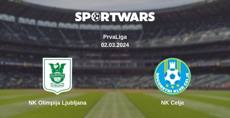 NK Olimpija Ljubljana — NK Celje watch online for free 02.03.2024