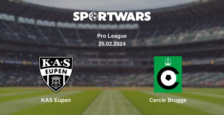 KAS Eupen — Cercle Brugge watch online for free 25.02.2024