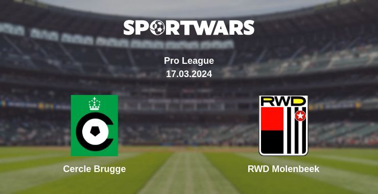 Cercle Brugge — RWD Molenbeek watch online for free 17.03.2024