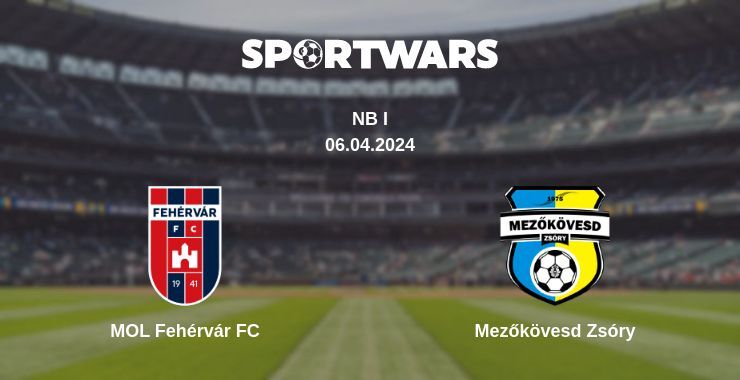 MOL Fehérvár FC — Mezőkövesd Zsóry watch online for free 06.04.2024