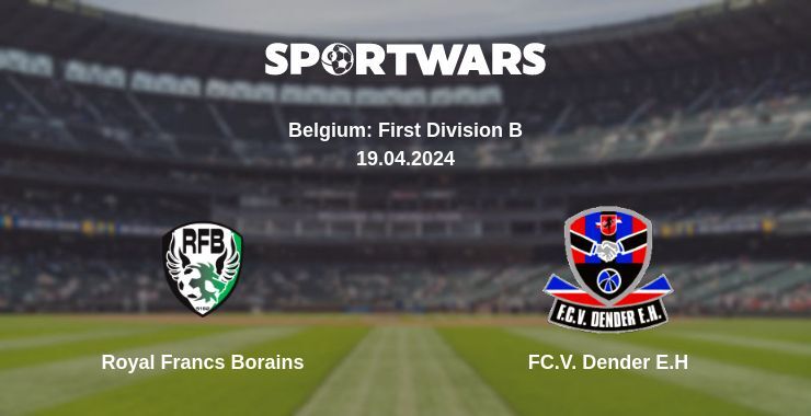 Royal Francs Borains — FC.V. Dender E.H watch online for free 19.04.2024