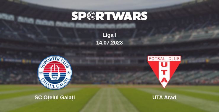 SC Oțelul Galați — UTA Arad watch online for free 14.07.2023