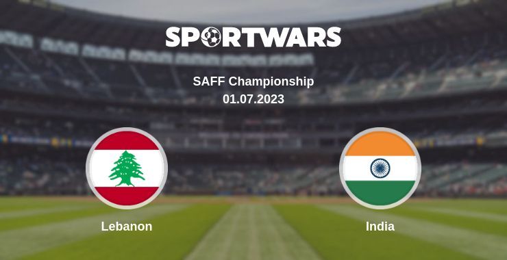 Lebanon — India, where to watch online broadcast, 01.07.2023