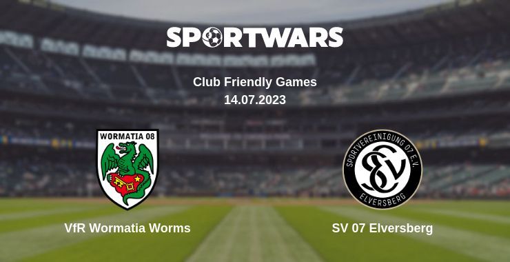 VfR Wormatia Worms — SV 07 Elversberg watch online for free 14.07.2023