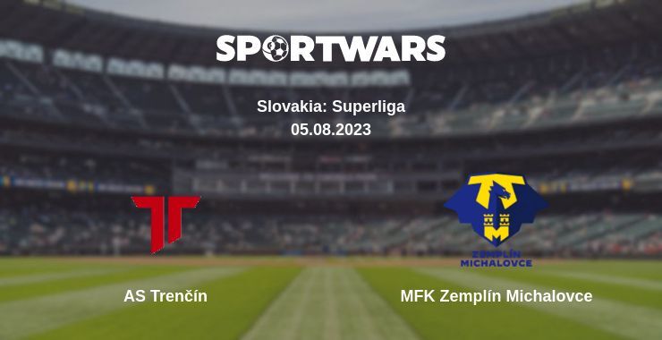 AS Trenčín — MFK Zemplín Michalovce watch online for free 05.08.2023