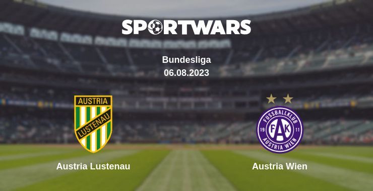 Austria Lustenau — Austria Wien watch online for free 06.08.2023