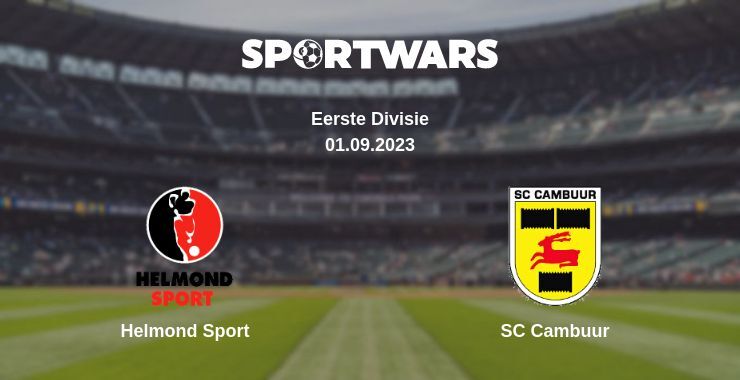 Helmond Sport — SC Cambuur watch online for free 01.09.2023