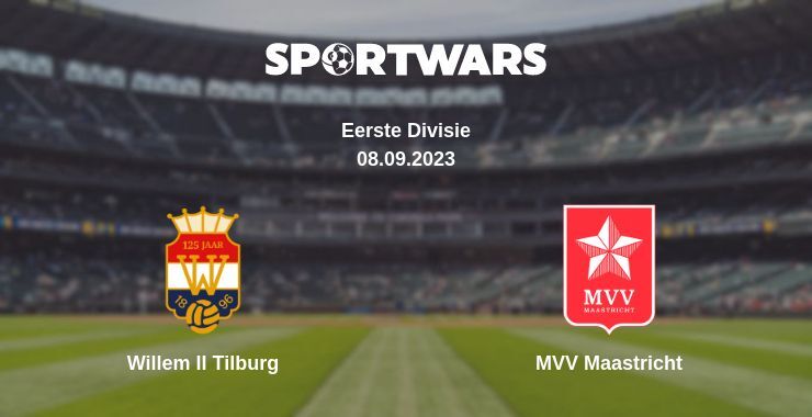 Willem II Tilburg — MVV Maastricht watch online for free 08.09.2023