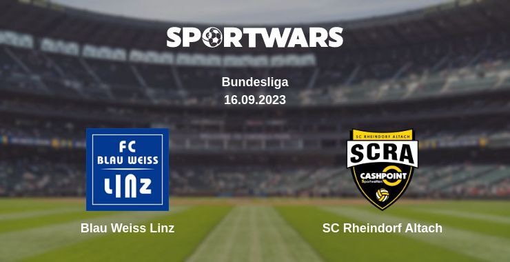 Blau Weiss Linz — SC Rheindorf Altach watch online for free 16.09.2023