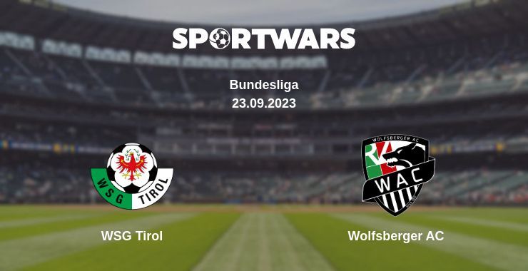 WSG Tirol — Wolfsberger AC watch online for free 23.09.2023