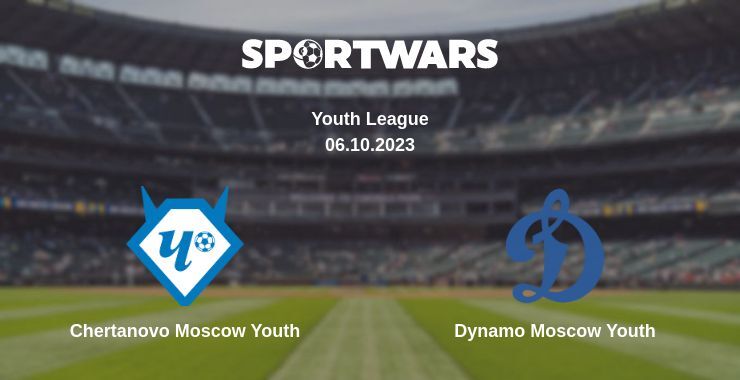 Chertanovo Moscow Youth — Dynamo Moscow Youth watch online for free 06.10.2023