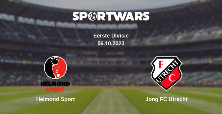 Helmond Sport — Jong FC Utrecht watch online for free 06.10.2023