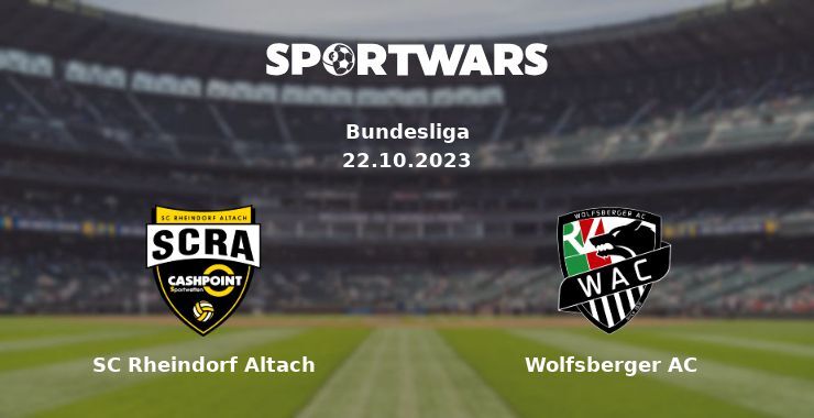 SC Rheindorf Altach — Wolfsberger AC watch online for free 22.10.2023