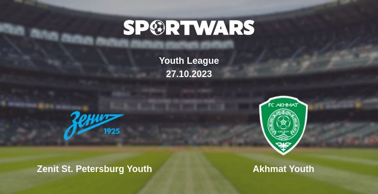 Zenit St. Petersburg Youth — Akhmat Youth watch online for free 27.10.2023