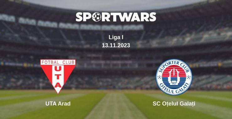 UTA Arad — SC Oțelul Galați watch online for free 13.11.2023