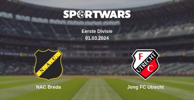 NAC Breda — Jong FC Utrecht watch online for free 01.03.2024