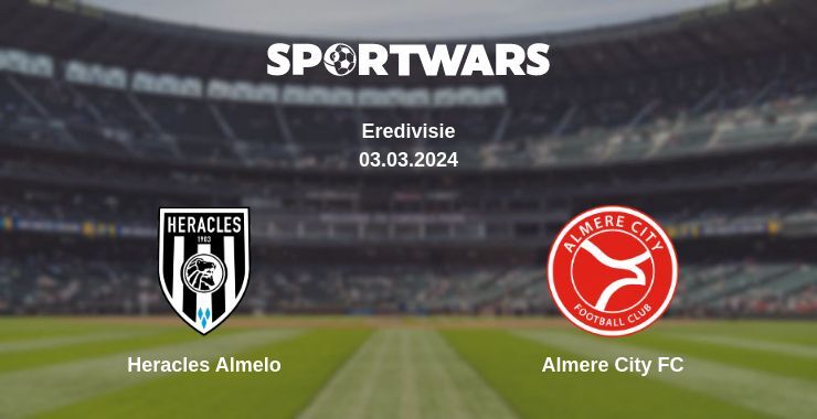 Heracles Almelo — Almere City FC watch online for free 03.03.2024