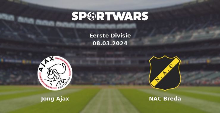 Jong Ajax — NAC Breda watch online for free 08.03.2024