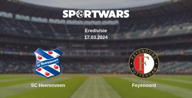 SC Heerenveen — Feyenoord watch online for free 17.03.2024