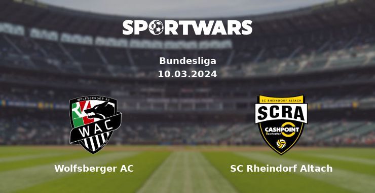 Wolfsberger AC — SC Rheindorf Altach watch online for free 10.03.2024